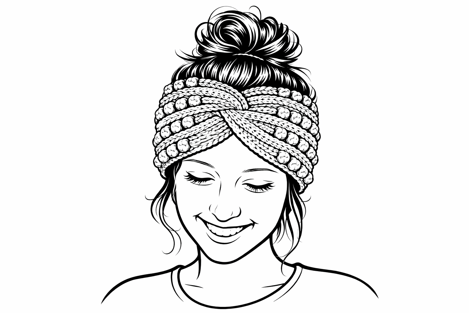 Boho Wide Headband