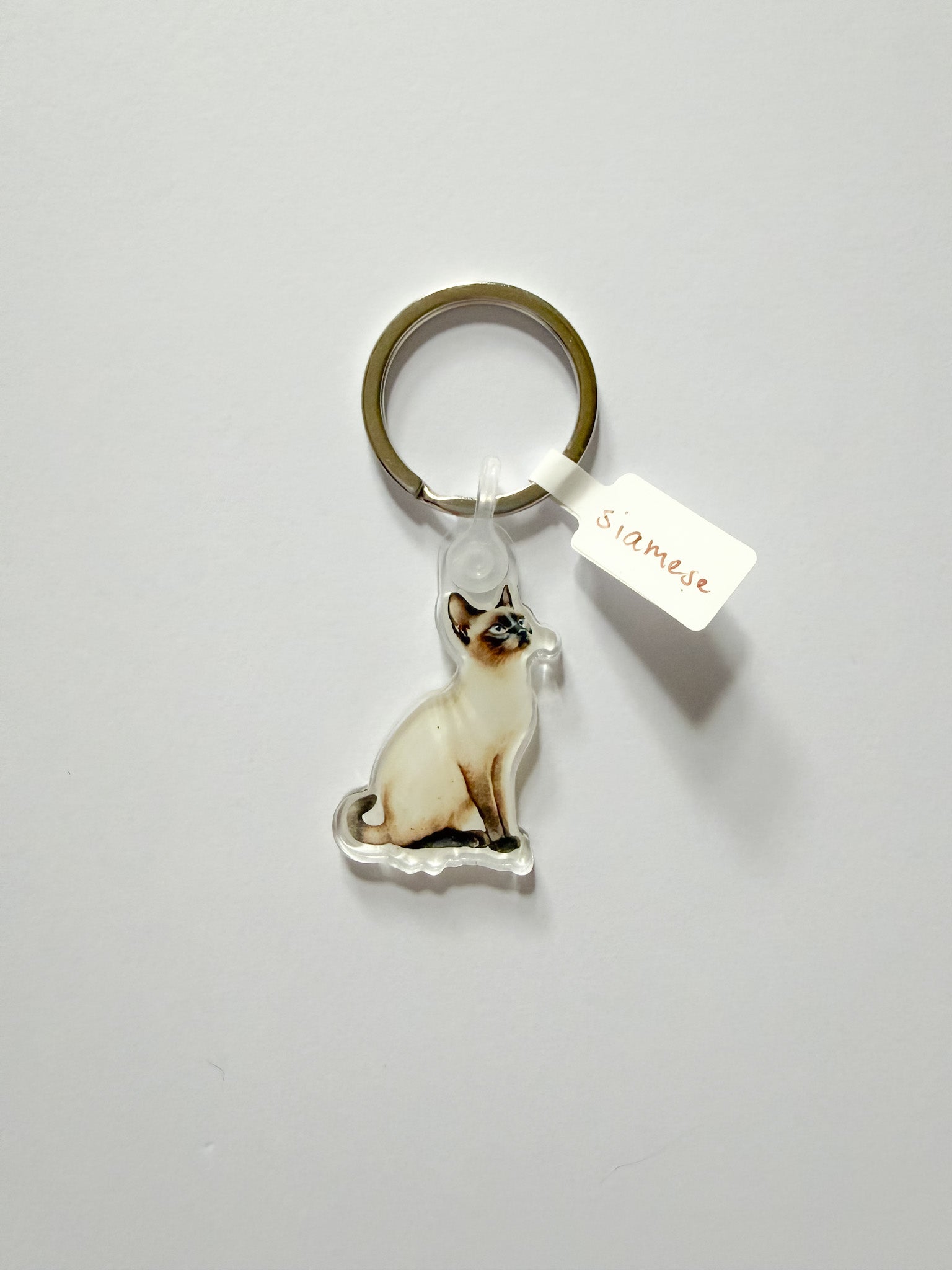 Cat Breed Keychain