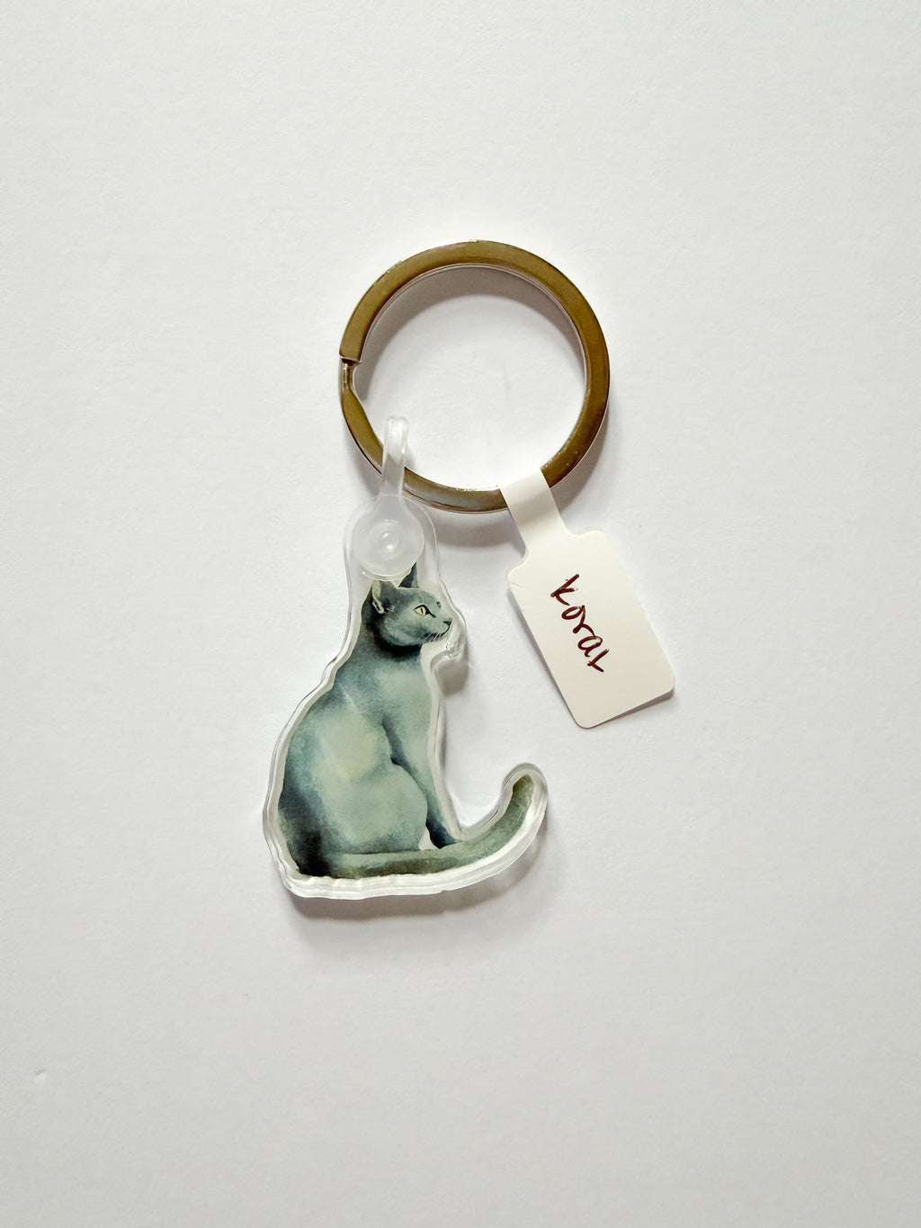 Cat Breed Keychain