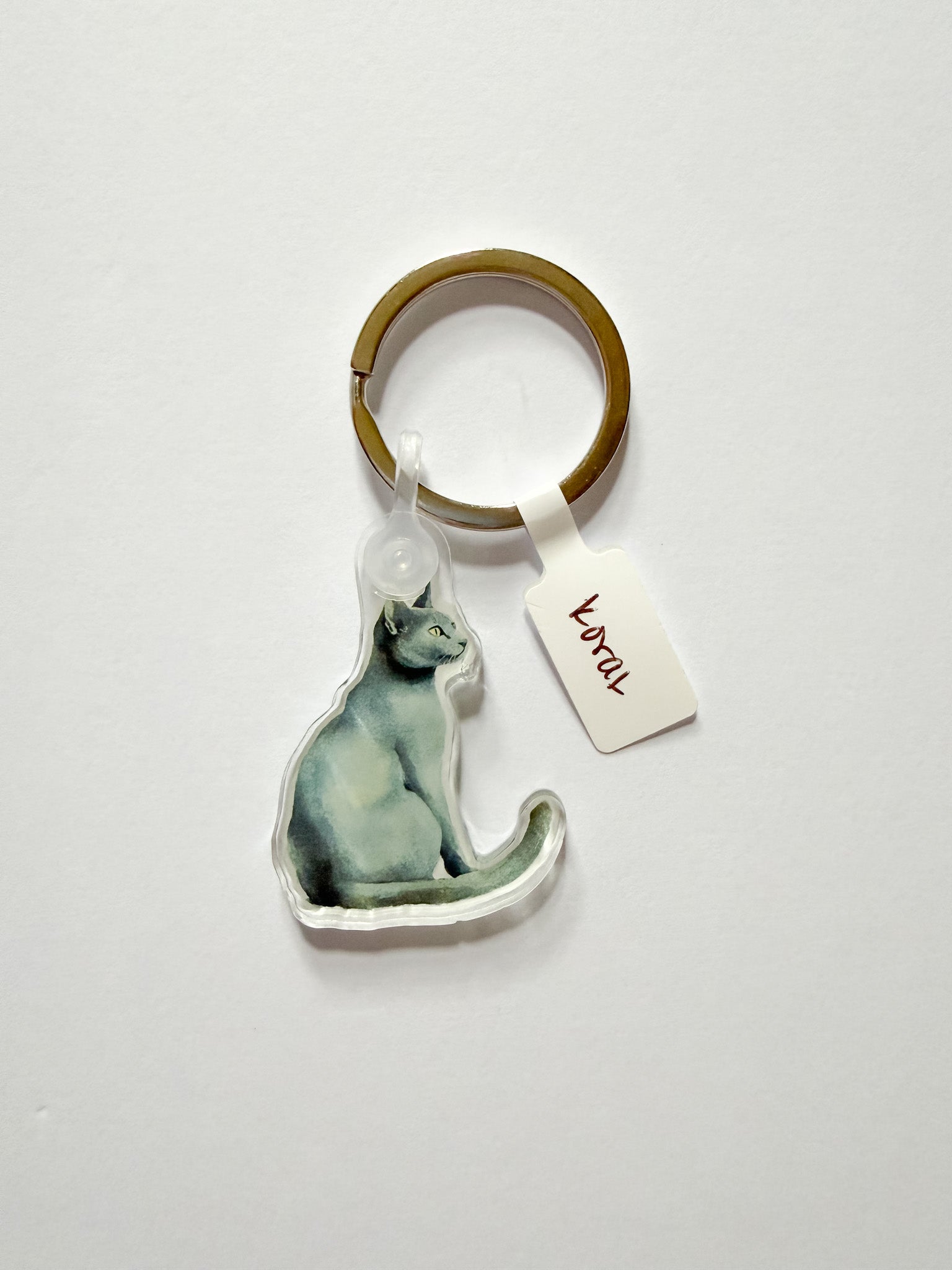 Cat Breed Keychain
