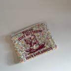 Embroidered Zipper Bags