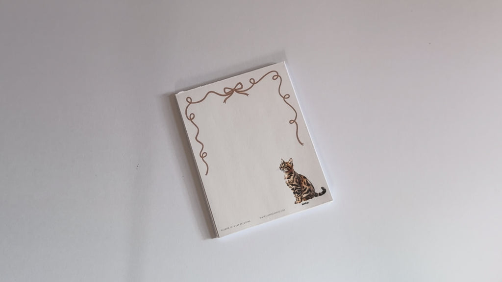 Cat Notepads